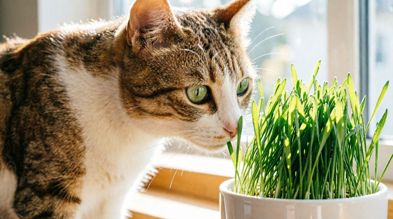 Трава для кошек