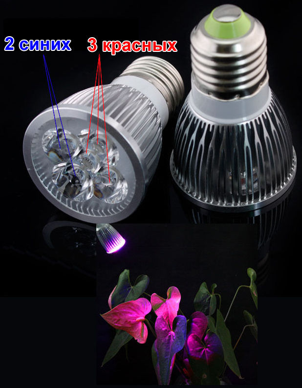 Фитолампа 10 Вт